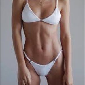 Coulbourne neon yellow bikini bottoms